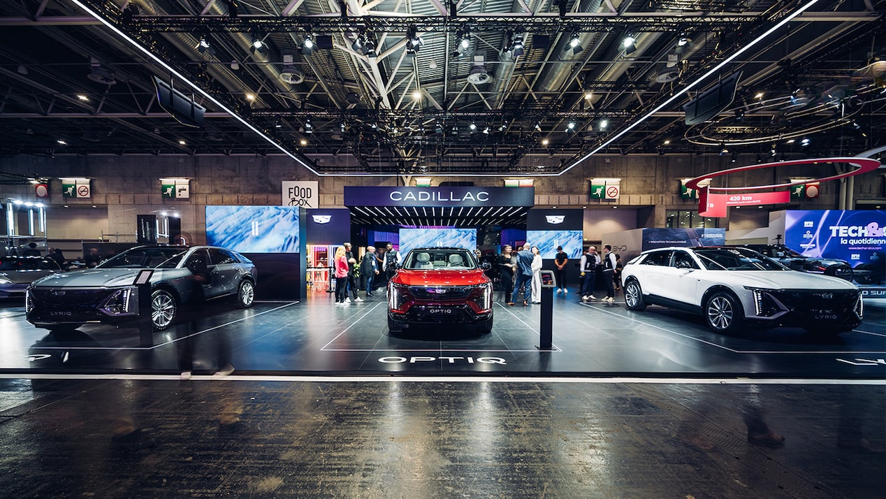 CADILLAC LYRIQ ET CADILLAC OPTIQ: DEBUTS REMARQUES AU SALON DE L'AUTO DE PARIS